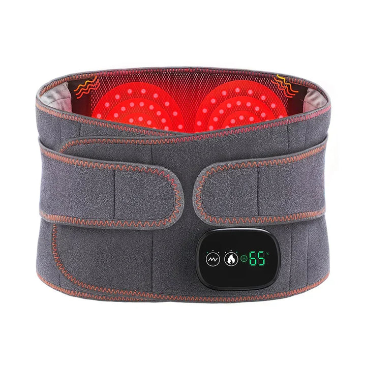 Unisex Orthopedic Infrared Back Support Band. Pain relief for lower back, posture support.