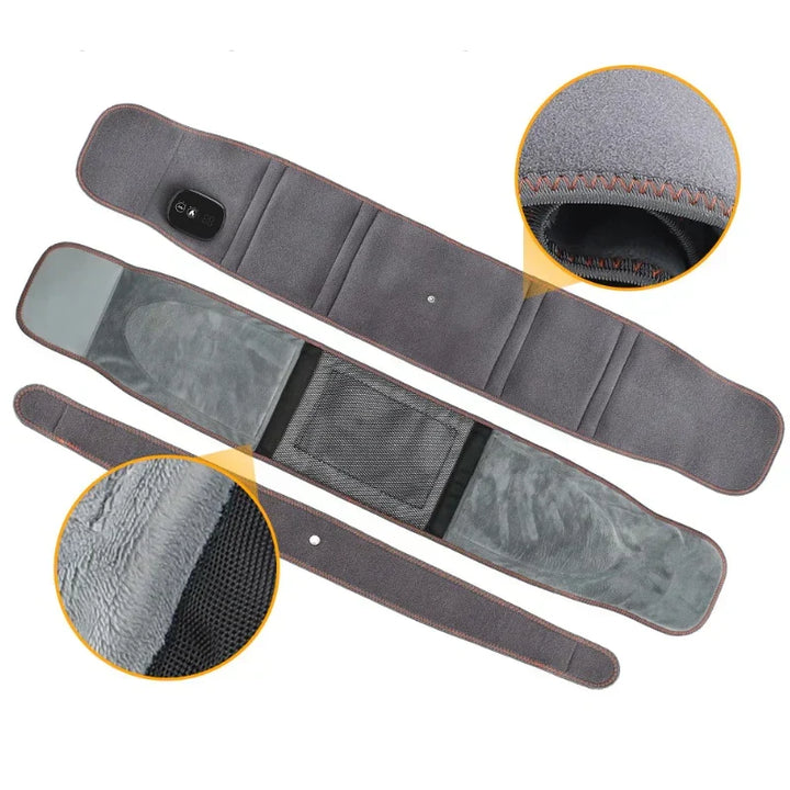 Ergonomic unisex orthopedic back band with infrared therapy for daily posture and pain support.