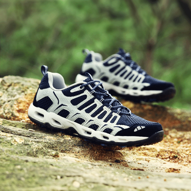 Supportive Finn unisex orthopedic walking shoes with durable design for trail & daily wear.