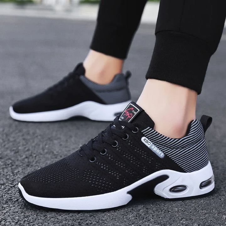 Cushioned unisex orthopedic arch support sneakers, perfect for comfortable walking.