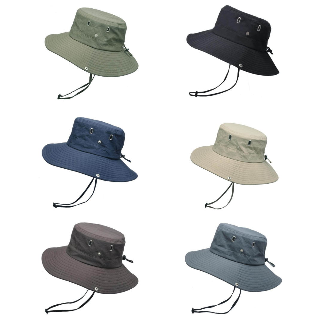 Water repellent sun hat, unisex design for UV protection during all your outdoor sports.