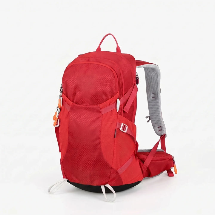 Versatile unisex outdoor daypack, compact yet spacious for hiking, camping, and travel.