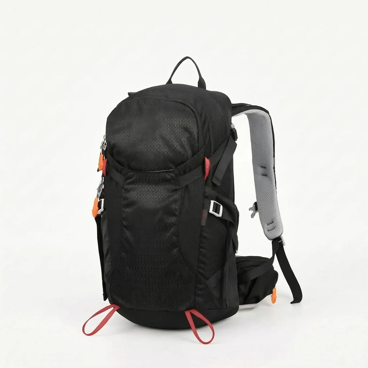 Sleek unisex outdoor hiking backpack, comfortable daypack for modern adventurers.