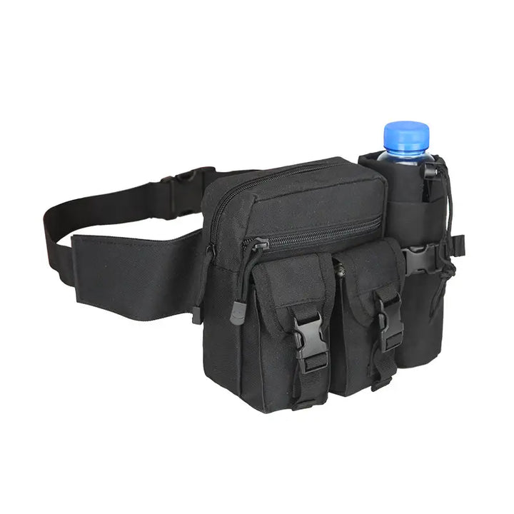 Unisex outdoor waist bag for hiking, cycling, and travel adventures. Lightweight & durable hip pack.