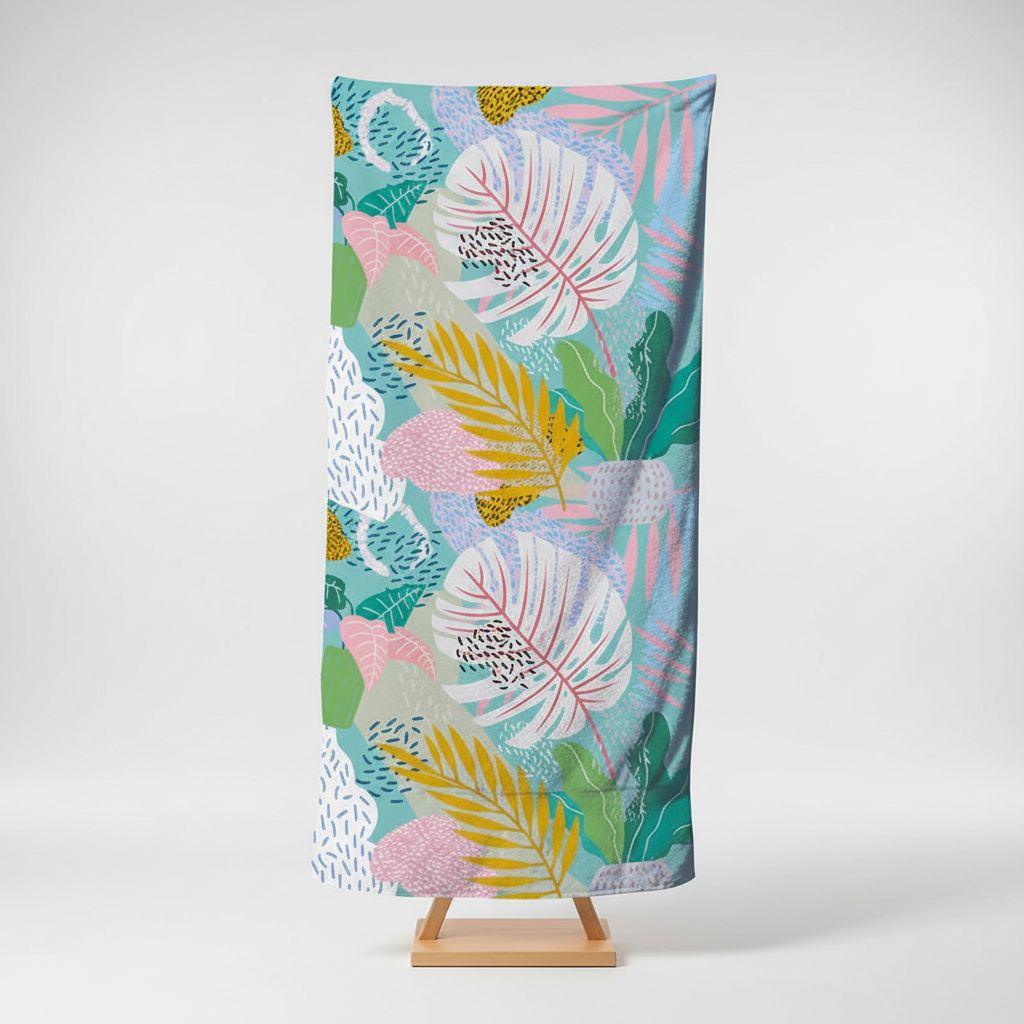 Unisex quick dry microfiber towel, perfect as a beach towel or picnic blanket