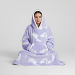Washed Purple & White