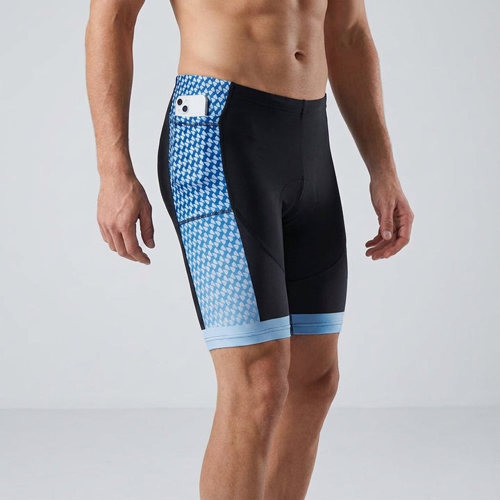 Darrell cycling shorts, unisex design with side pocket and ample padding for comfort