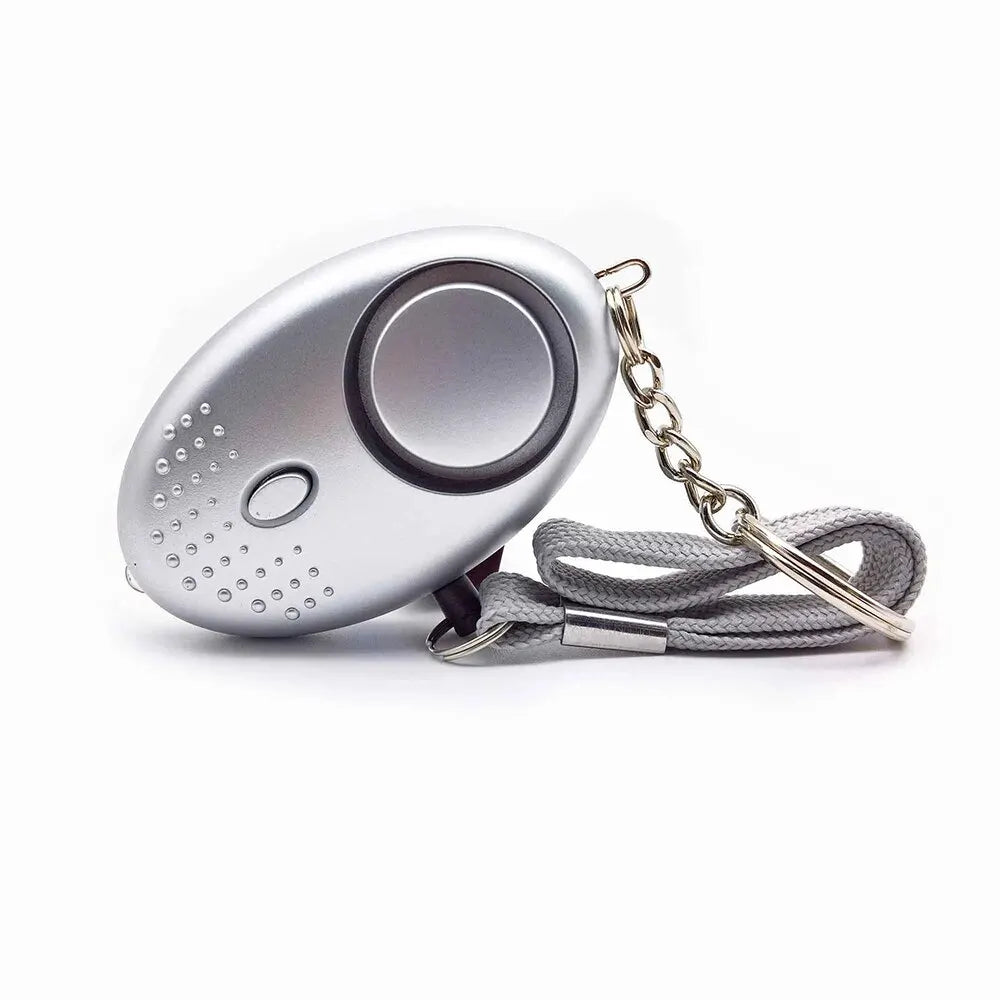 Reliable personal safety device: a 130 dB loud alarm with built-in LED light for ultimate peace of mind.