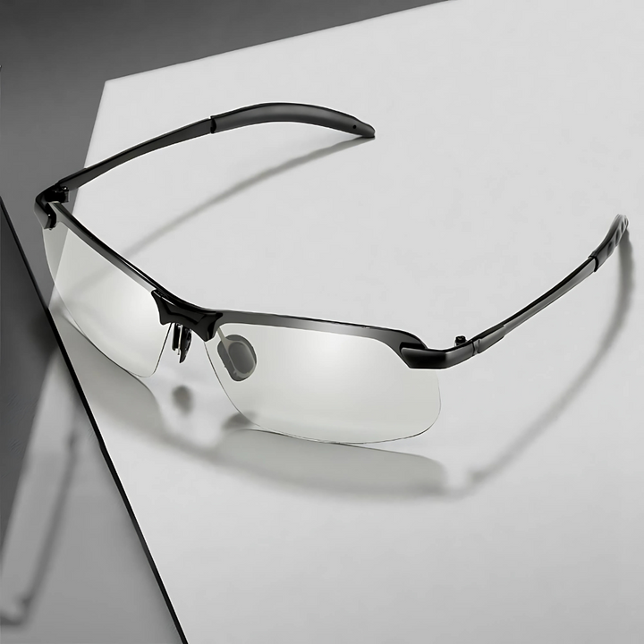 Lightweight unisex photochromic polarized sports eyewear. Superior UV protection for outdoor gear and active living.