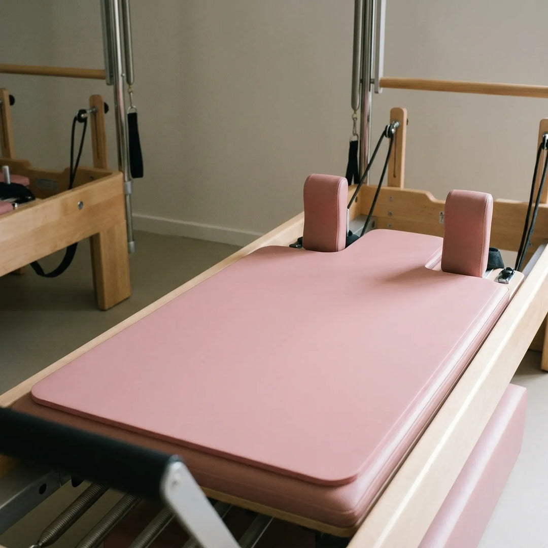 Unisex Pilates Reformer Pad, non-slip surface for enhanced studio workouts.