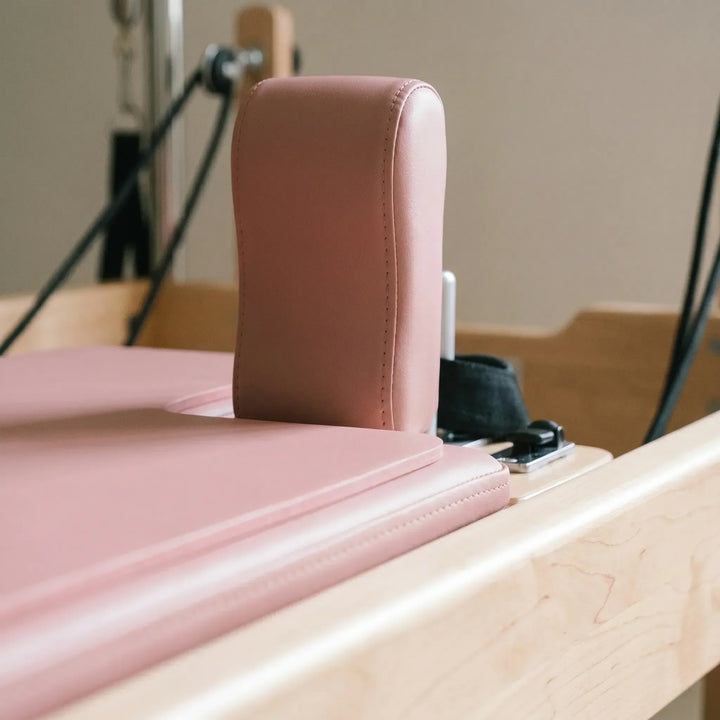 Lightweight, portable Pilates Reformer Pad for easy transport to gym or studio workouts.