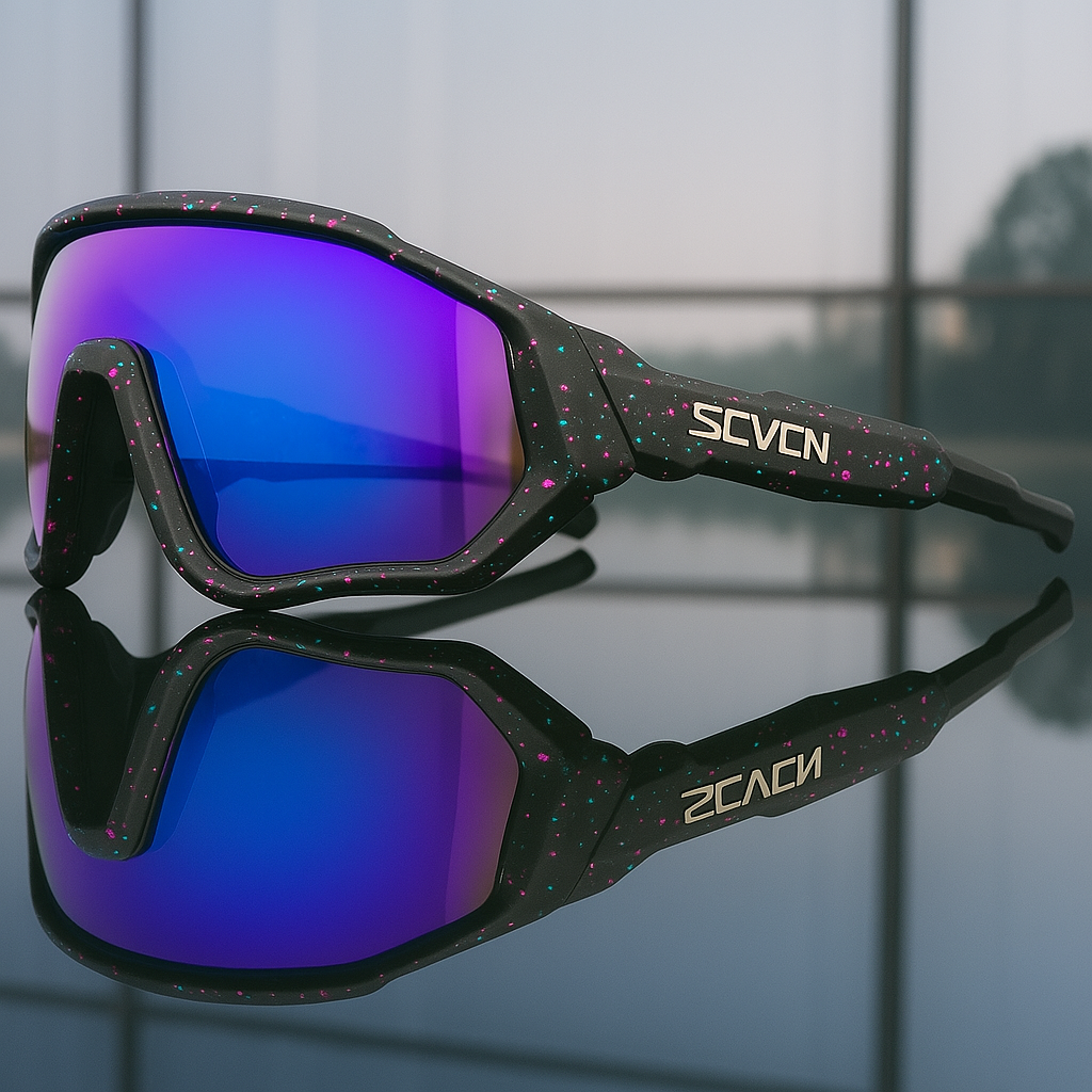 Active lifestyle sunglasses: unisex polarized lenses, lightweight design, and full UV protection for sport, running, & cycling.