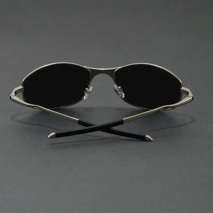 Wrap-around polarized sport shades for ultimate glare-free vision. UV400 protection, perfect for outdoor sports.