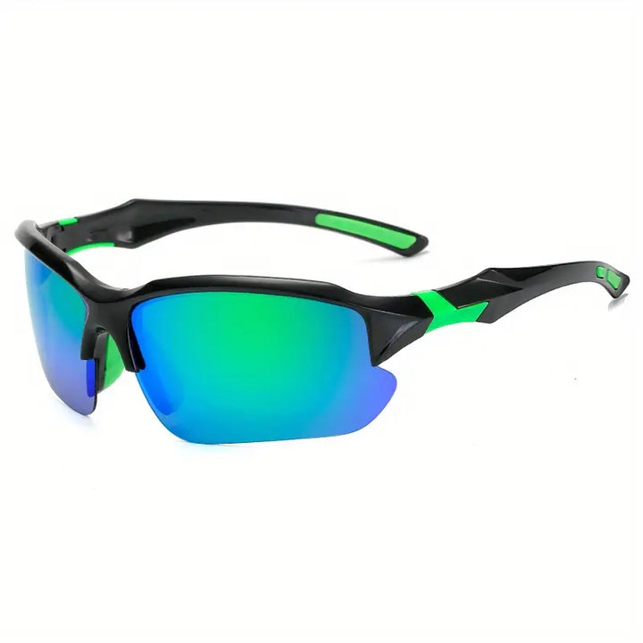 High-performance unisex polarized activewear sunglasses for optimal outdoor vision and UV protection.