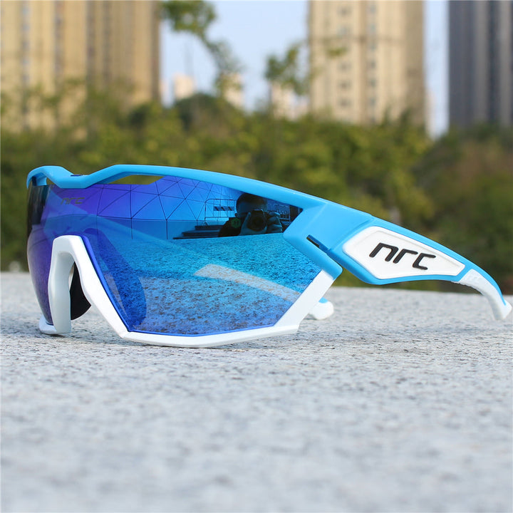Unisex outdoor eyewear: polarized sport sunglasses with anti-glare and UV protection, ideal for active lifestyles.