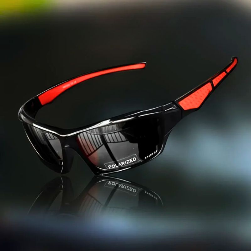 Enjoy outdoor sports with these lightweight, durable unisex polarized sunglasses; UV400 anti-glare.