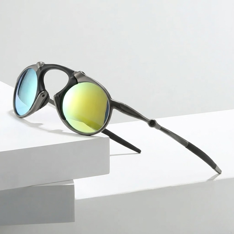 Stylish unisex polarized shades for sports, durable outdoor eyewear with UV protection.