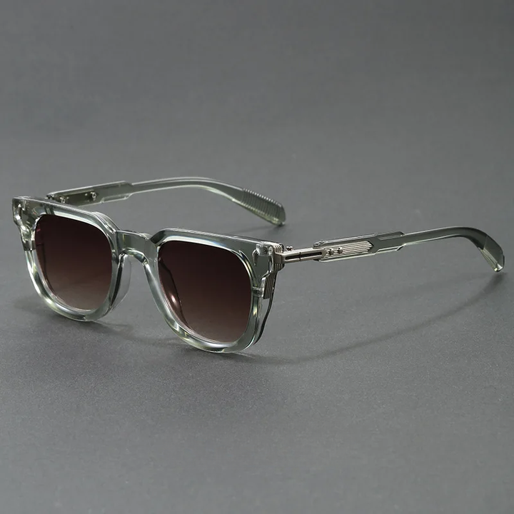 Polarized sunglasses for unisex, featuring a square frame for optimal UV protection and glare reduction, essential summer accessory.