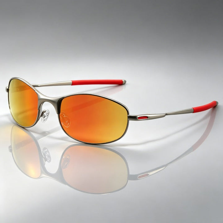 Unisex polarized sunglasses offer superior glare reduction & UV protection for outdoor activities.