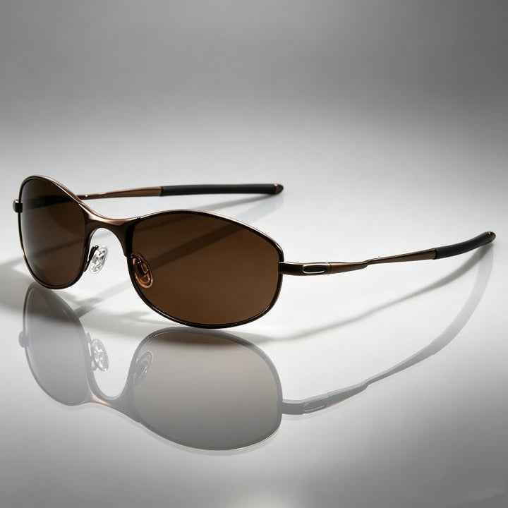 Durable unisex polarized eyewear for everyday wear & sports, providing glare reduction & UV protection.