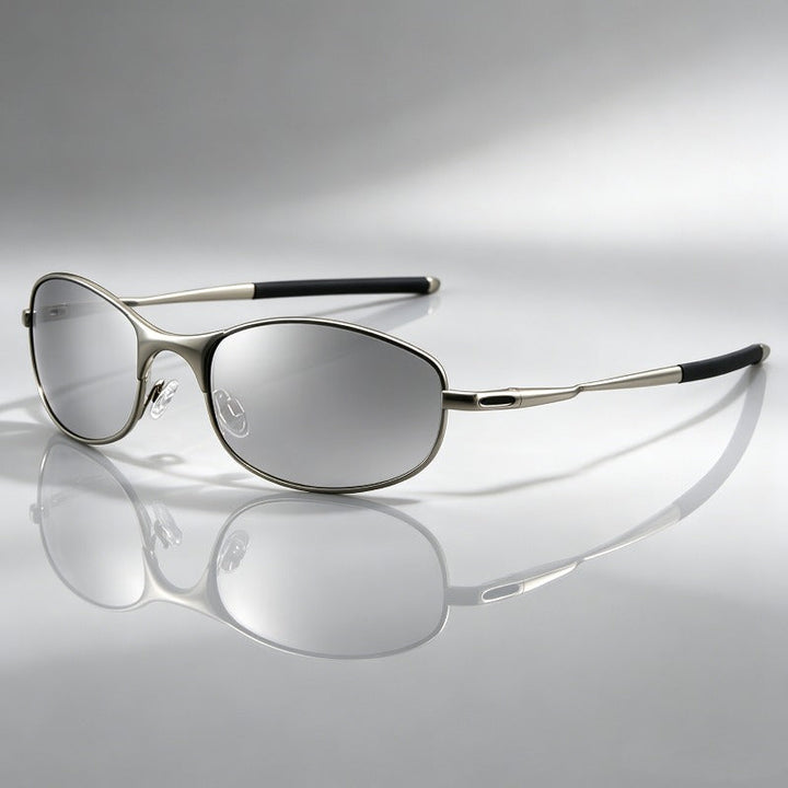 Enjoy clear vision with unisex polarized sunglasses, perfect for glare reduction & eye protection during sports.