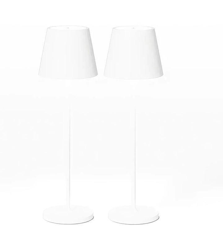 Contemporary rechargeable LED lamp, perfect as a dimmable table light for modern home decor