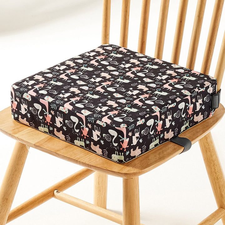 Secure & adjustable portable booster seat, ideal baby gear for dining.
