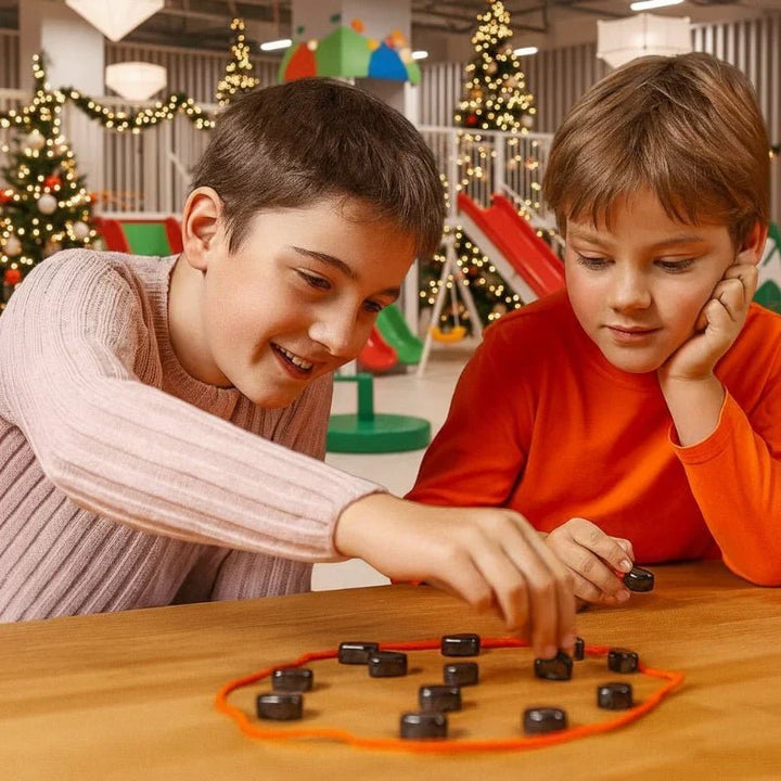 Strategy magnetic chess board game for family fun. Portable & durable, a mind-challenging gift for all ages.