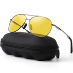 Gray frame - Yellow lens