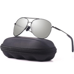 Gray frame - Silver lens