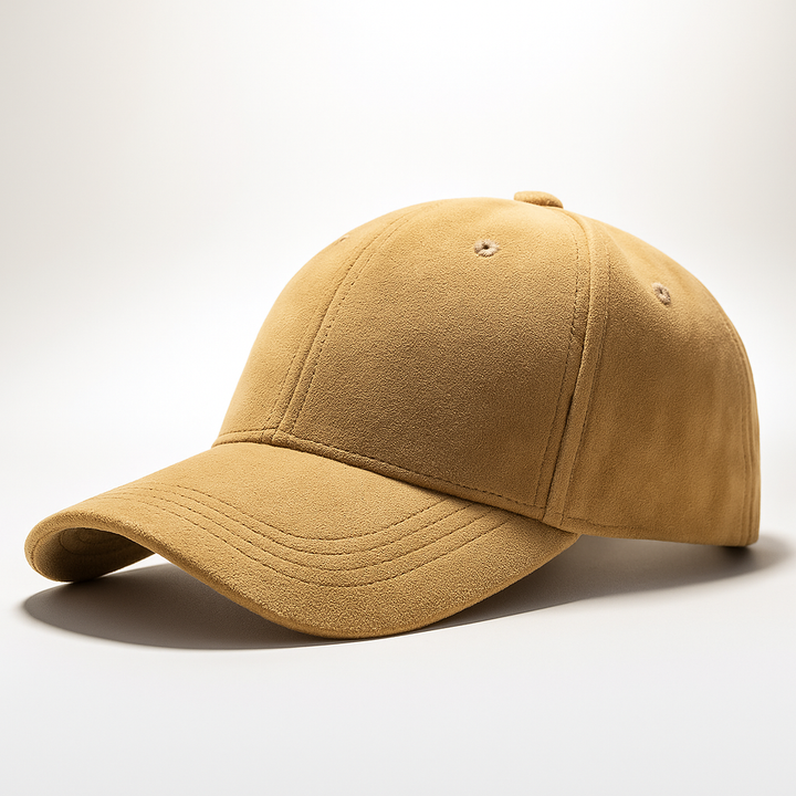 Comfy khaki baseball cap, a sleek adjustable hat for everyday headwear and fashion.