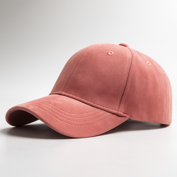 Modern white unisex baseball cap, offering a clean look for versatile everyday style and headwear.