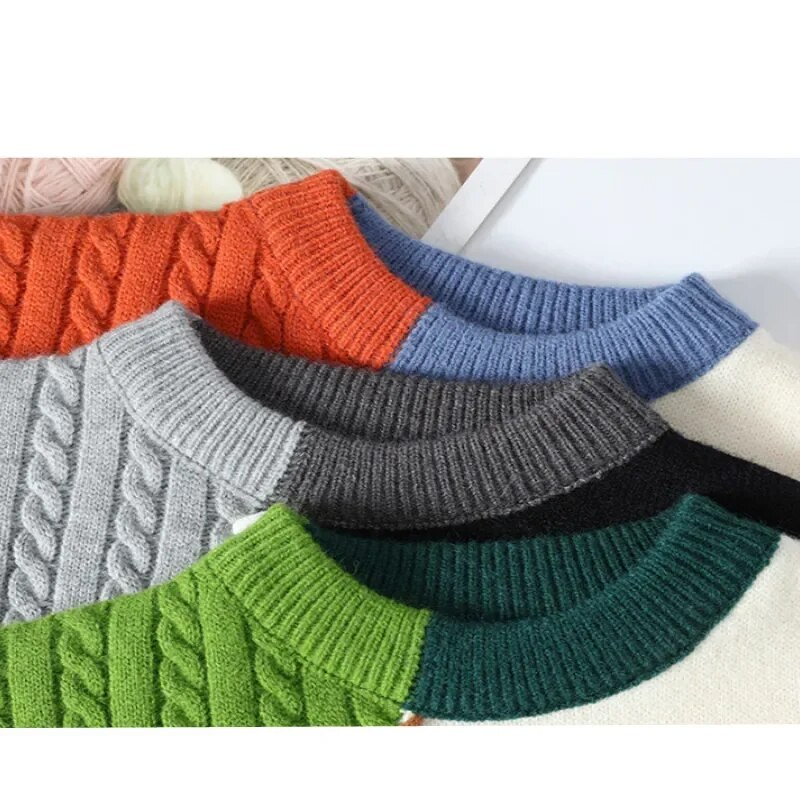 Premium cozy unisex sweater with intricate textured knit design, perfect for warmth and stylish casual winter wear.