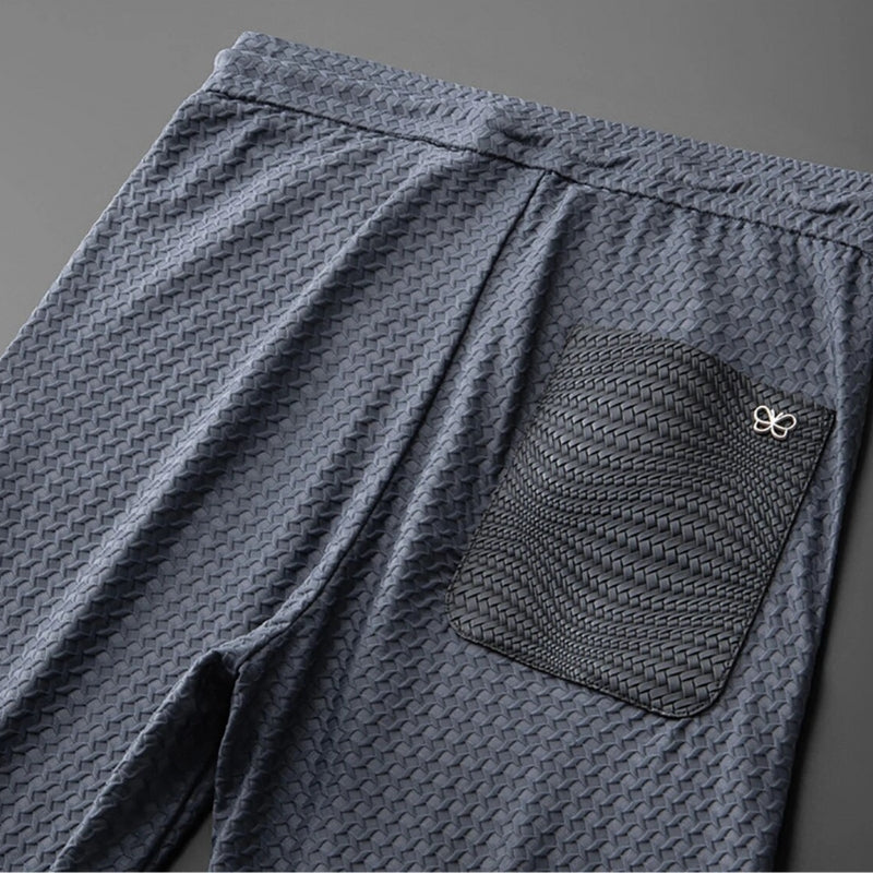Everyday fashion: a premium unisex jacquard lounge set for comfort & relaxed style.