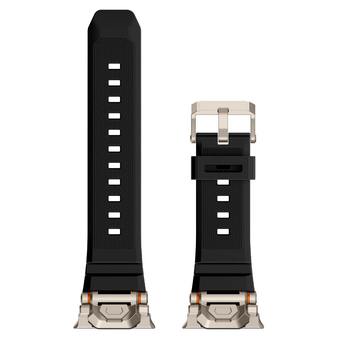 Daily wear silicone smartwatch band, premium quality with durable lugs.