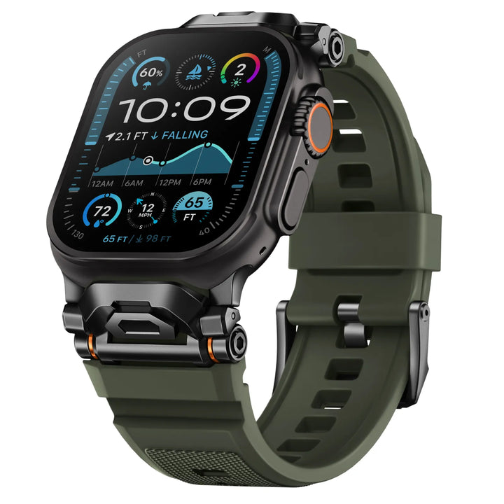 Smartwatch accessory: durable silicone band, comfortable daily use.