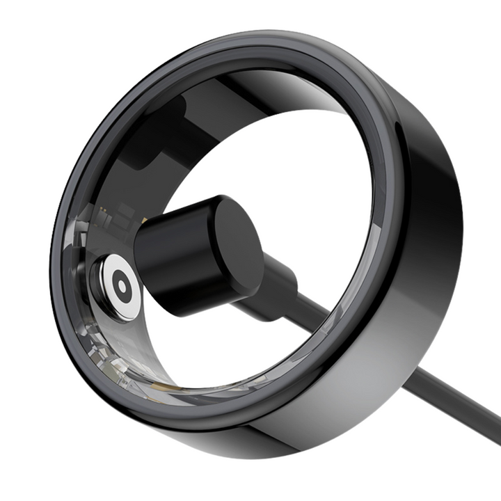 Slim smart ring, a premium fitness tracker and health monitor for everyday wellness.