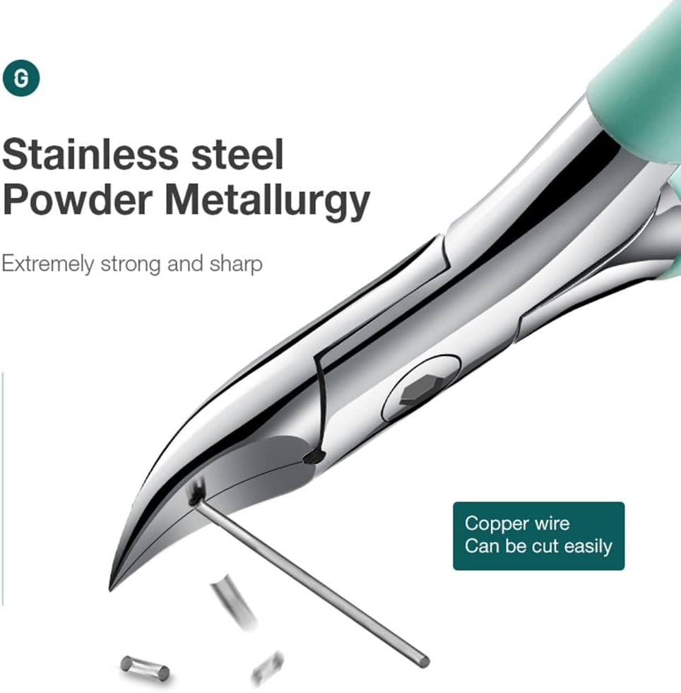 Anti-splash toenail clipper, a professional manicure and pedicure tool for effective nail care at home.