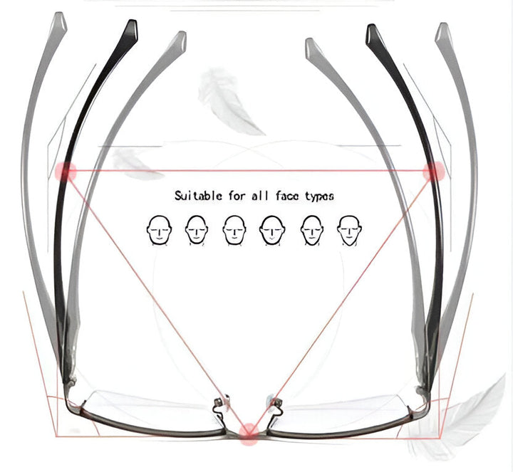 Enjoy clear outdoor vision with unisex progressive reading sunglasses. UV & blue light protection.