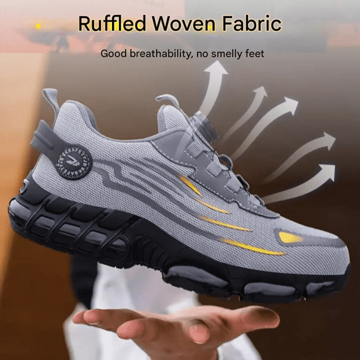 Robust ProGuard steel toe safety shoes. Essential protective footwear for men and women needing ultimate durability.