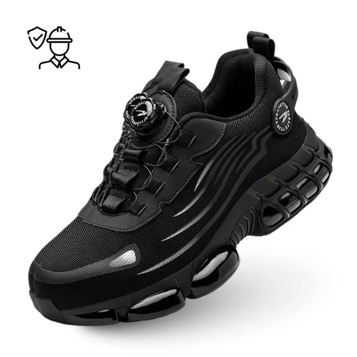 Ultimate protection with ProGuard non-slip steel toe safety work shoes. Comfortable industrial footwear for all.