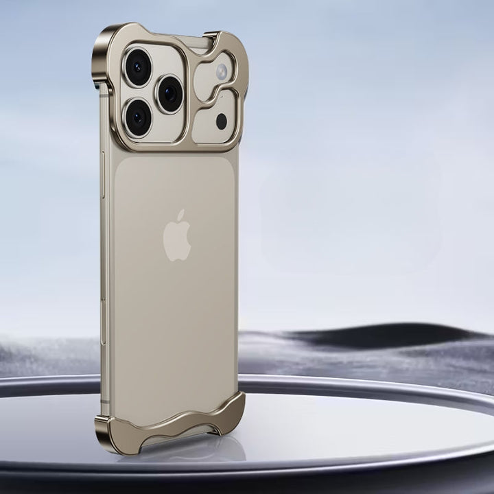 Durable, scratch-resistant unisex iPhone case with slim profile and reinforced corner shield protection.