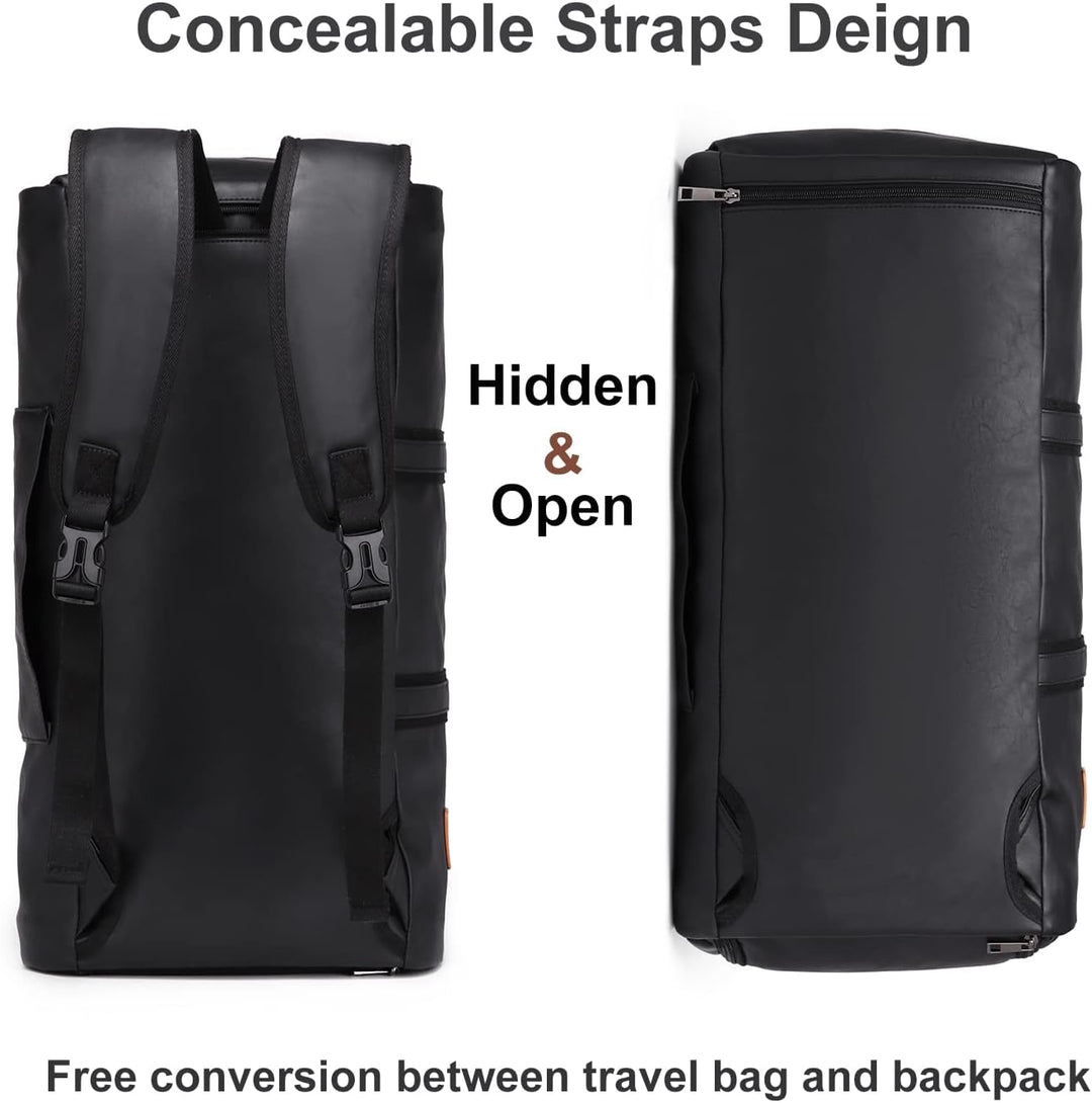 Unisex luggage solution: a garment duffel bag, perfect for wrinkle-free packing on business travel.