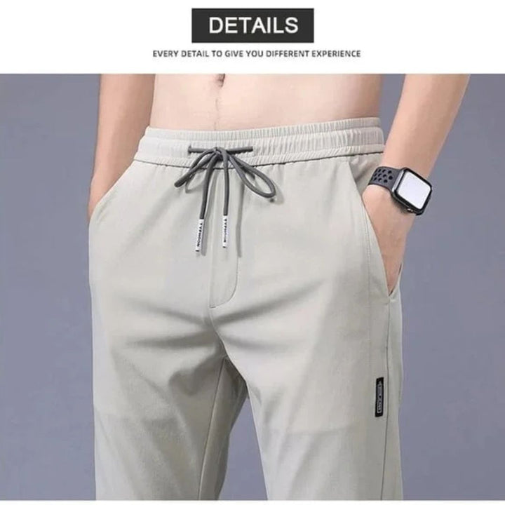 Stretch active pants, unisex, quick-dry technology for superior comfort.