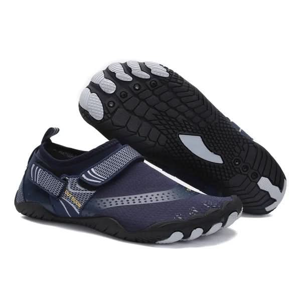 Breathable mesh of unisex quick-dry water shoes. Perfect for summer, vacation, & outdoor sports.