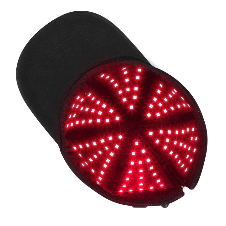 Unisex Red Light Therapy Cap for hair growth, treating thinning hair & hair loss.