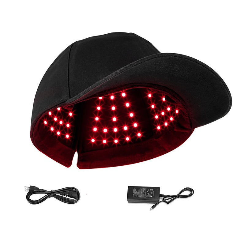 Advanced Red Light Hair Growth Device to reverse hair loss and thicken thinning hair.
