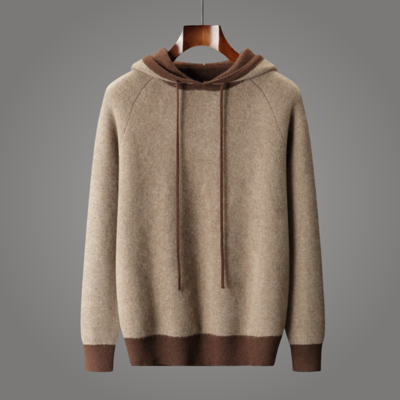 Unisex relaxed fit cozy hoodie in soft fabric, perfect for casual warmth & loungewear comfort.