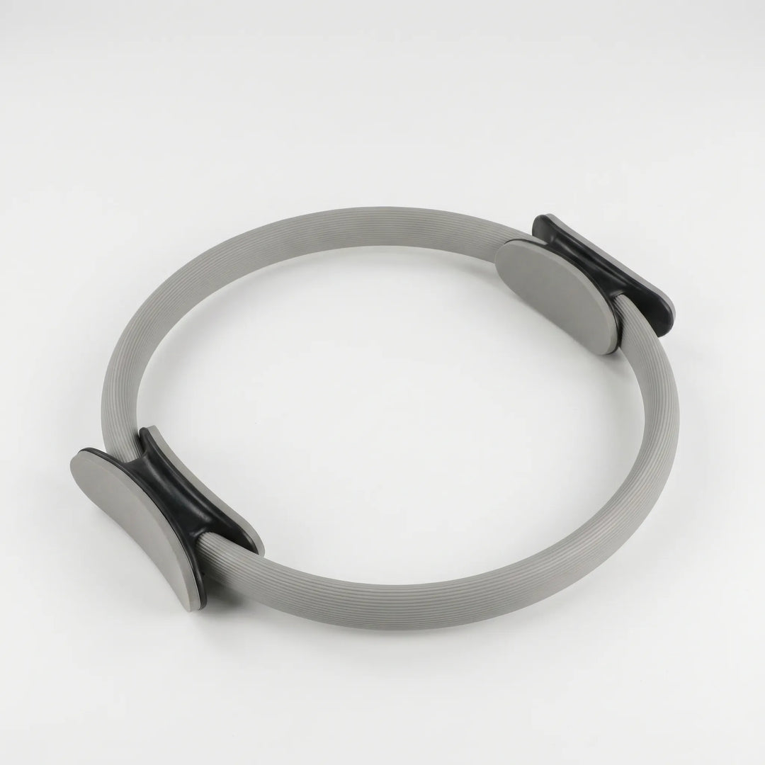 Durable resistance training ring for Pilates, yoga, and toning exercises. Perfect home gym fitness equipment.