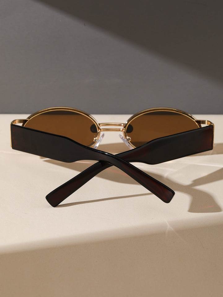 Showcasing stylish retro modern sunglasses. Premium UV protection eyewear accessory.